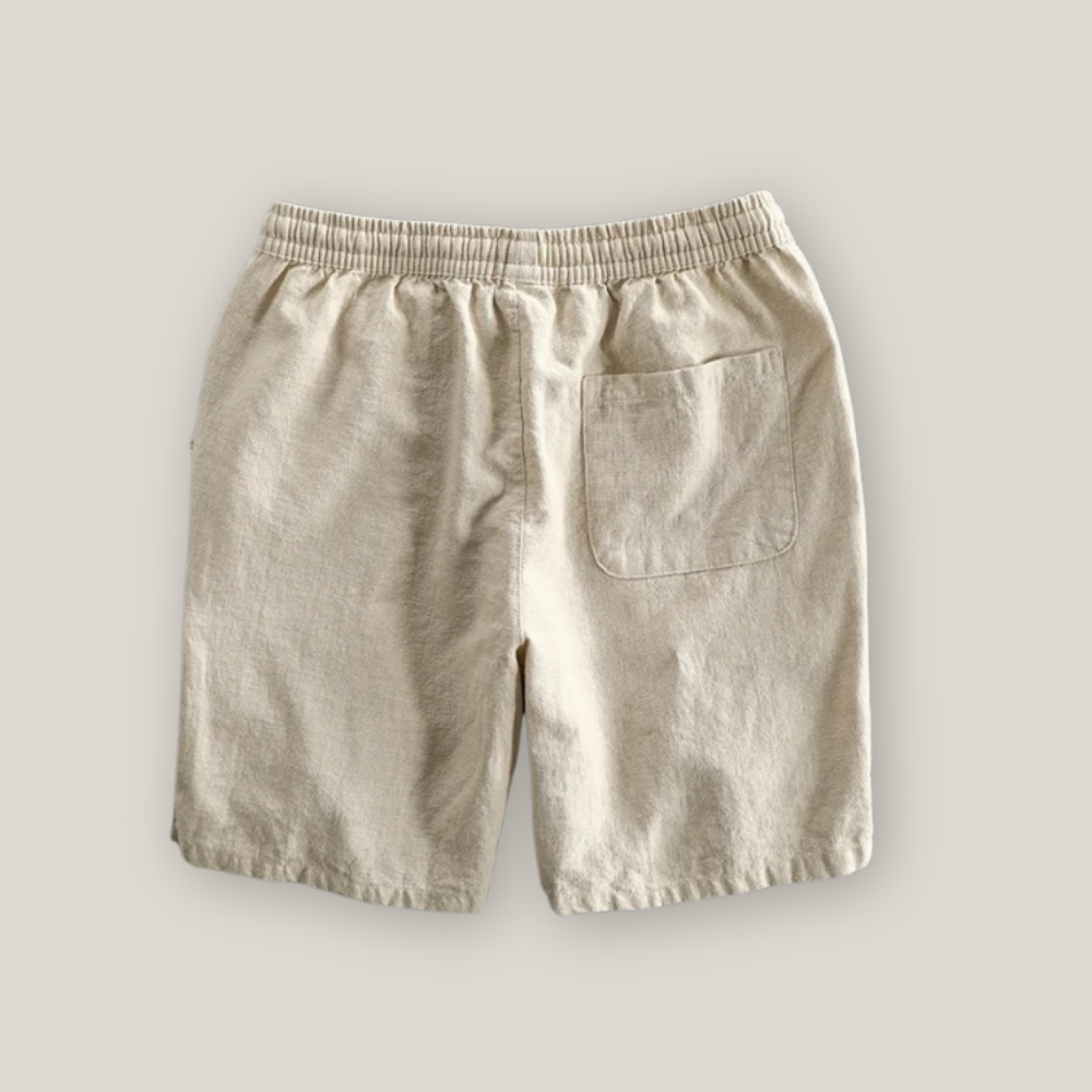 Viventi | Men's Casual Linen Shorts