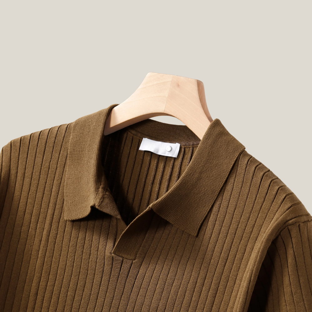 Viventi | Men's Casual Viscose Polo Shirt