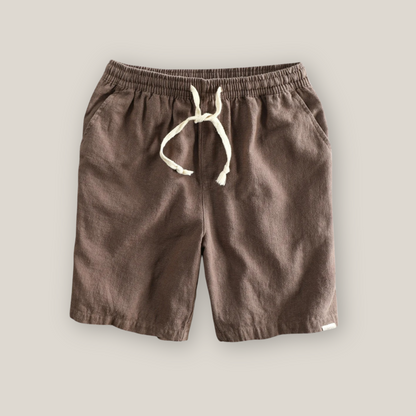 Viventi | Men's Casual Linen Shorts