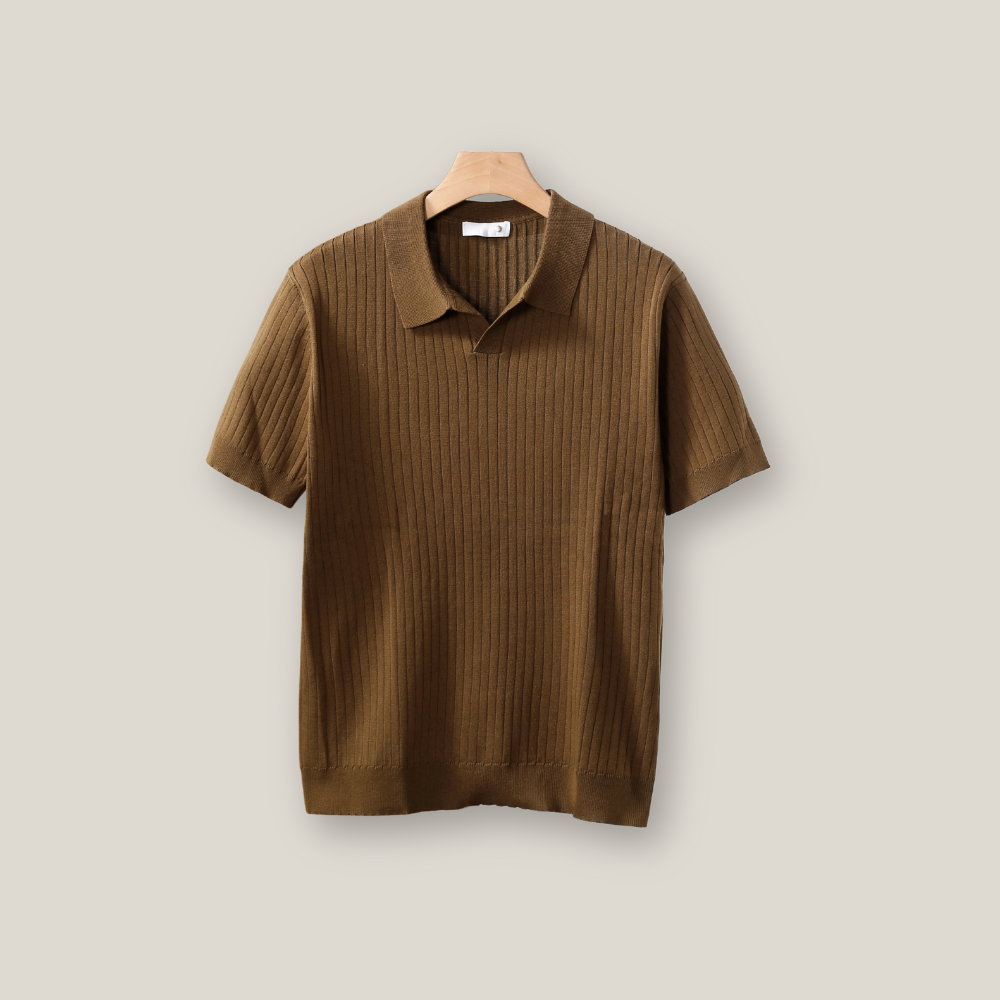 Viventi | Men's Casual Viscose Polo Shirt