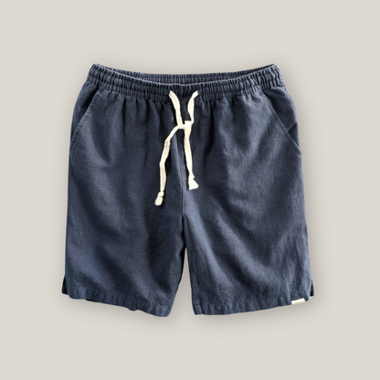 Viventi | Men's Casual Linen Shorts