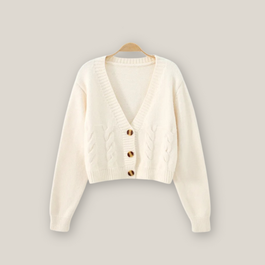 Viventi | Women's Casual V Neck Cardigan