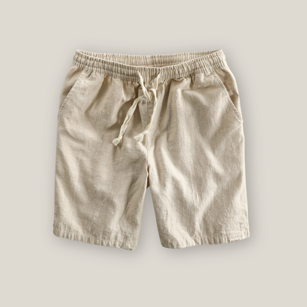 Viventi | Men's Casual Linen Shorts