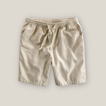 Viventi | Men's Casual Linen Shorts