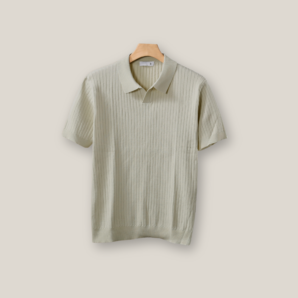 Viventi | Men's Casual Viscose Polo Shirt